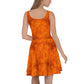 Orange Crush | Spandex-Blend Skater Dress Skater Dress Syntax & Alchemy   