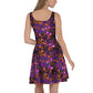 Galactic Halloween | Spandex-Blend Skater Dress Skater Dress Syntax & Alchemy   