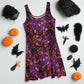 Galactic Halloween | Spandex-Blend Skater Dress Skater Dress Syntax & Alchemy   