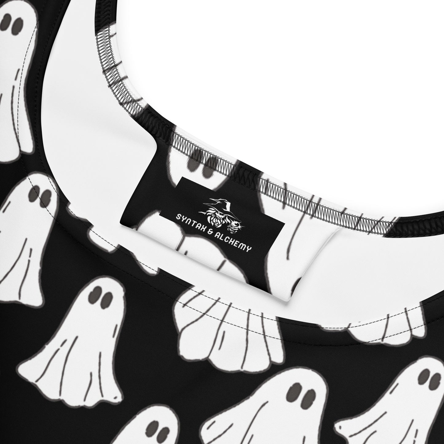 We Are Ghosts | Spandex-Blend Skater Dress Skater Dress Syntax & Alchemy   