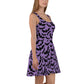 Echo Location | Spandex-Blend Skater Dress Skater Dress Syntax & Alchemy   