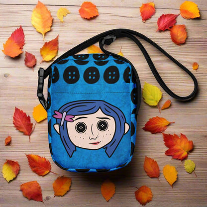 Coraline Button Eyes | Crossbody Bag | Midnight Blue Variant Crossbody Bags Syntax & Alchemy Default Title  