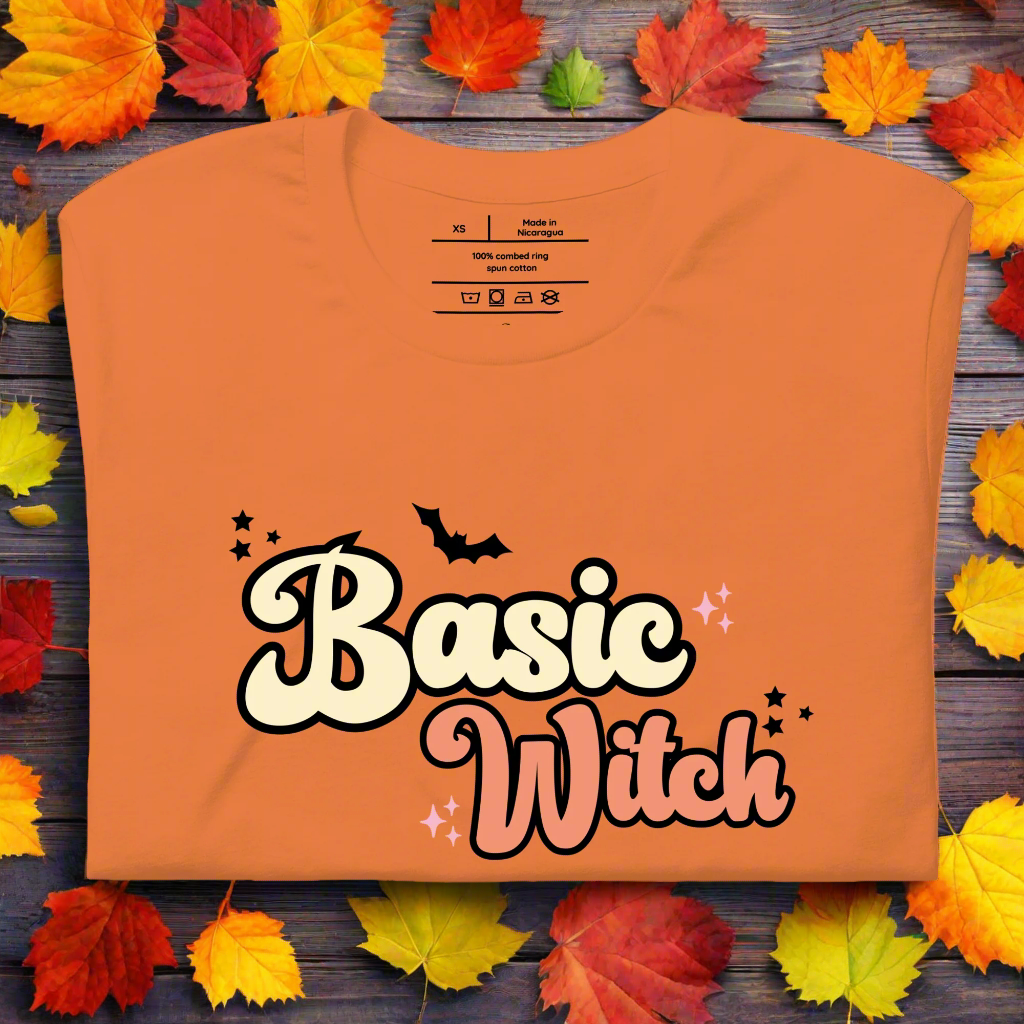 Basic Witch | Airlume Cotton T-Shirt - Syntax & Alchemy