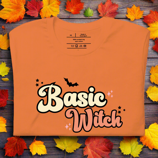 Basic Witch | Airlume Cotton T-Shirt - Syntax & Alchemy