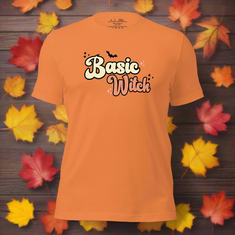 Basic Witch | Airlume Cotton T-Shirt - Syntax & Alchemy