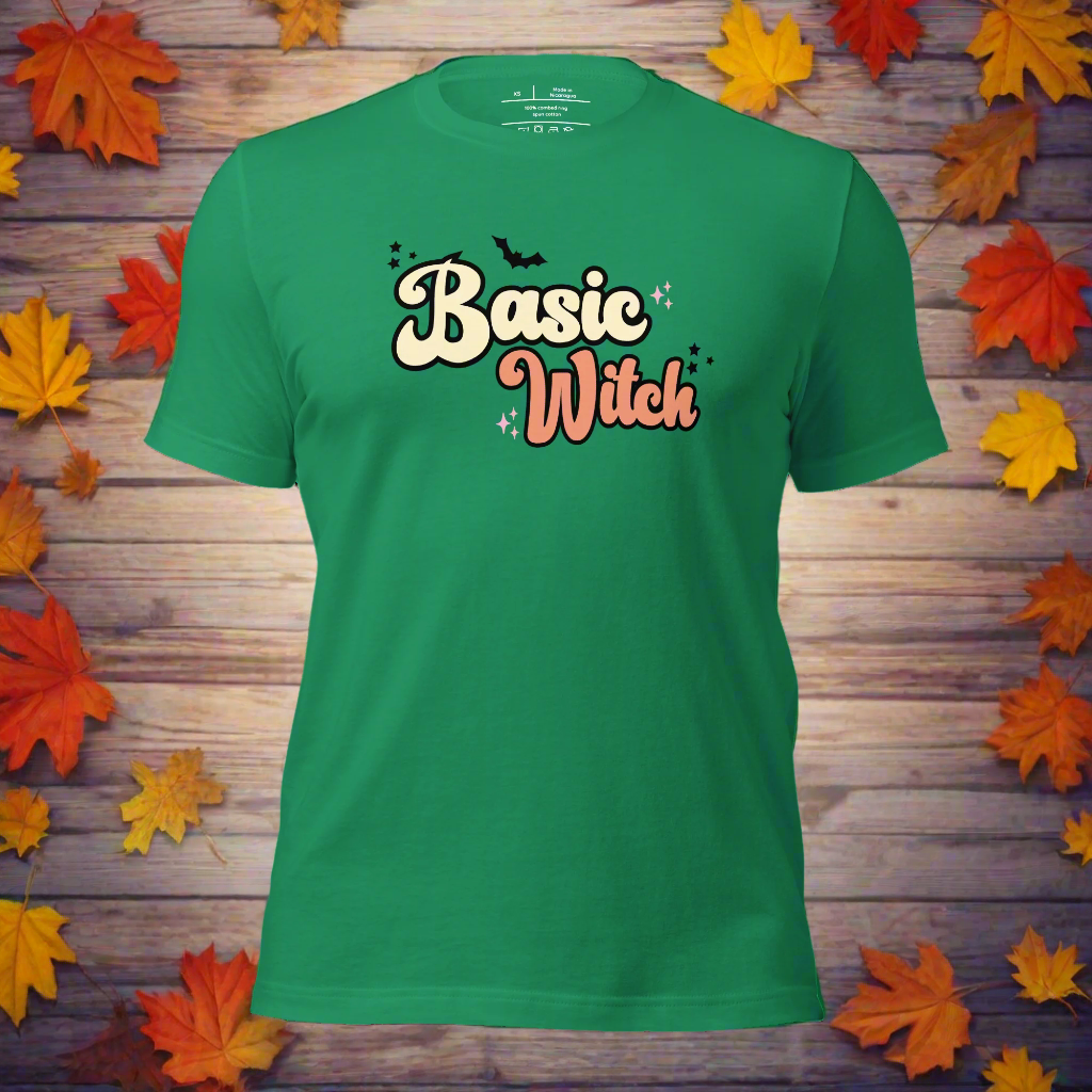 Basic Witch | Airlume Cotton T-Shirt - Syntax & Alchemy