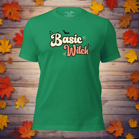 Basic Witch | Airlume Cotton T-Shirt - Syntax & Alchemy
