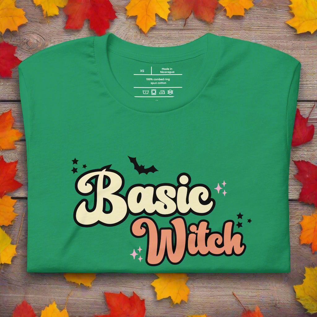 Basic Witch | Airlume Cotton T-Shirt - Syntax & Alchemy