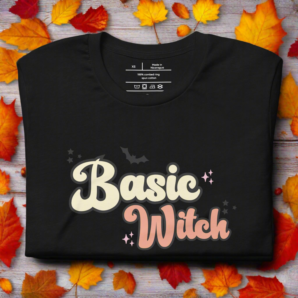 Basic Witch | Airlume Cotton T-Shirt - Syntax & Alchemy