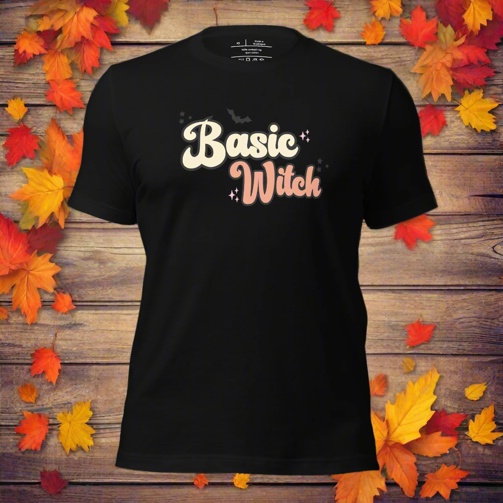 Basic Witch | Airlume Cotton T-Shirt - Syntax & Alchemy