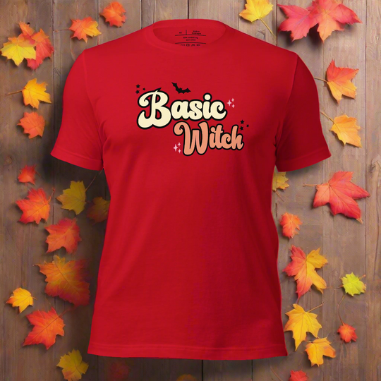 Basic Witch | Airlume Cotton T-Shirt - Syntax & Alchemy