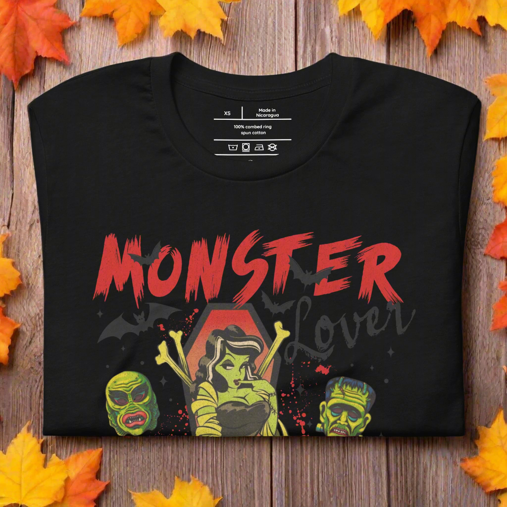 Monster Lover | Airlume Cotton T-Shirt - Syntax & Alchemy