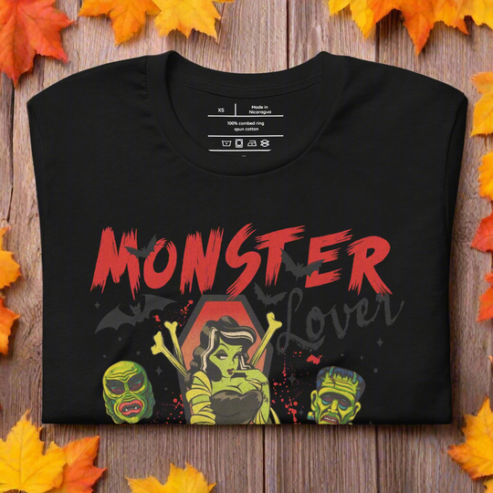 Monster Lover | Airlume Cotton T-Shirt - Syntax & Alchemy