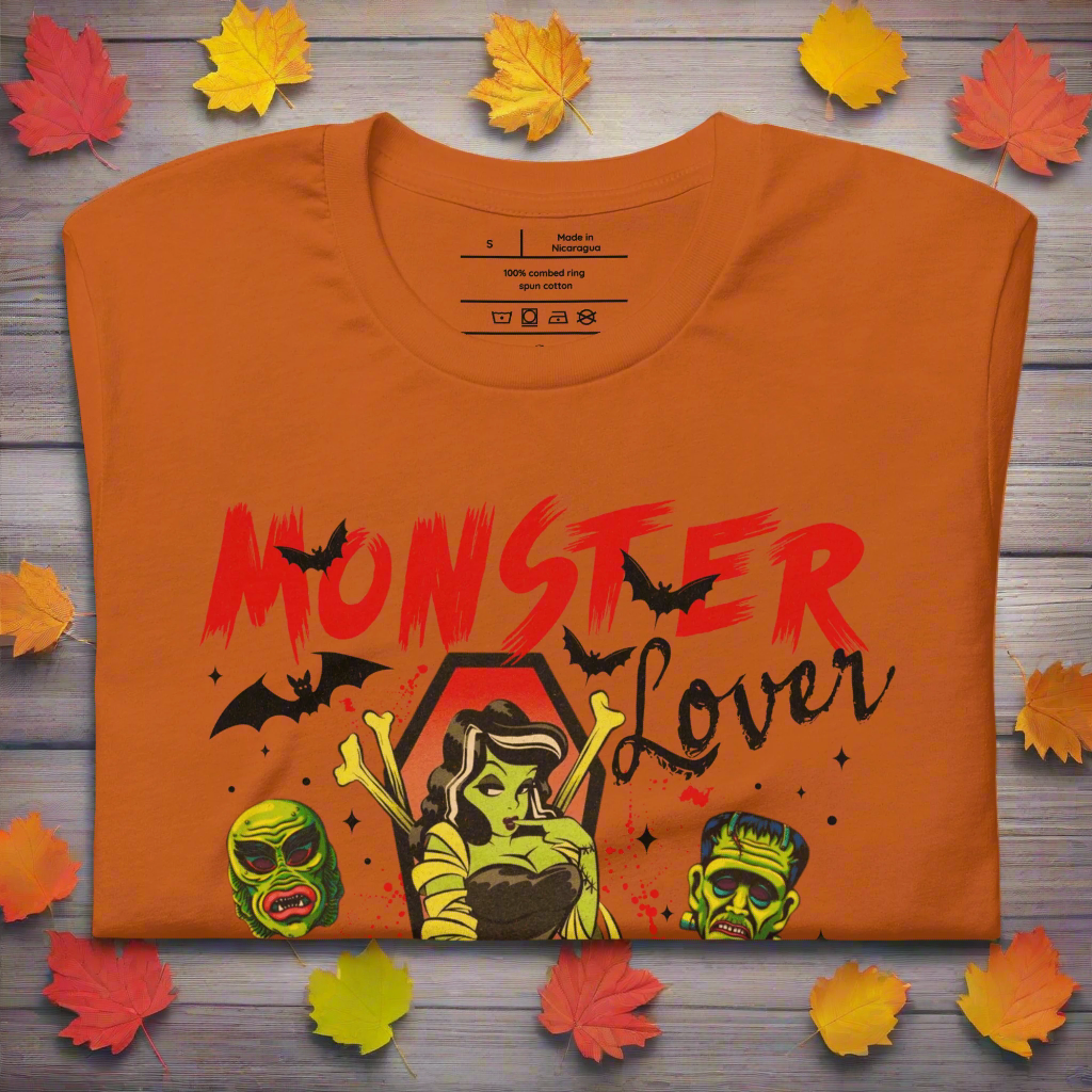 Monster Lover | Airlume Cotton T-Shirt - Syntax & Alchemy