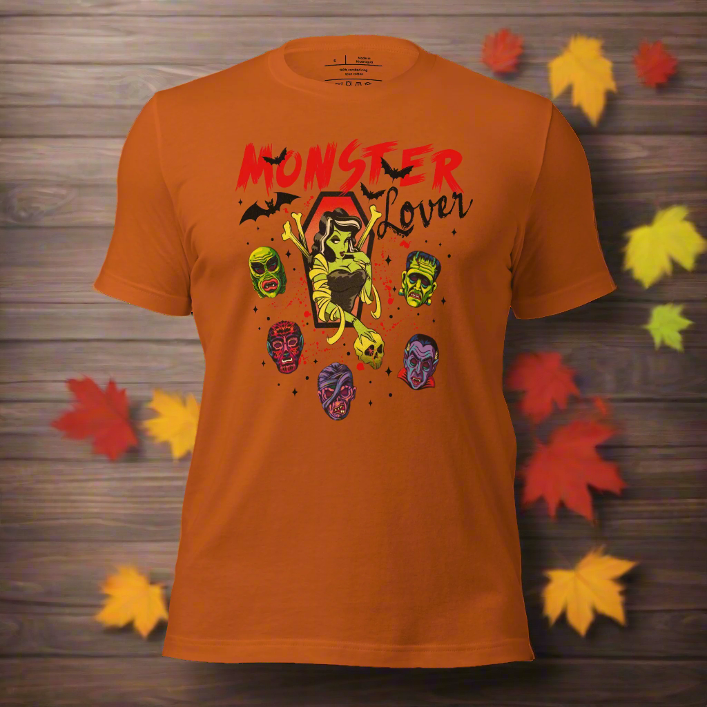 Monster Lover | Airlume Cotton T-Shirt - Syntax & Alchemy