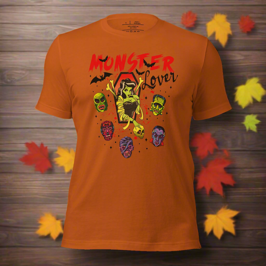 Monster Lover | Airlume Cotton T-Shirt - Syntax & Alchemy