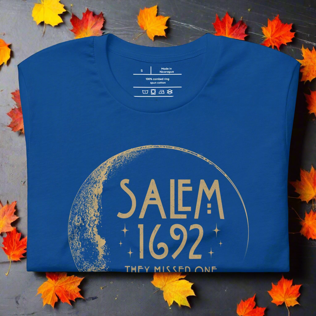 Salem 1692 | Airlume Cotton T-Shirt - Syntax & Alchemy
