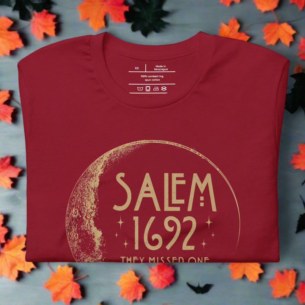Salem 1692 | Airlume Cotton T-Shirt - Syntax & Alchemy