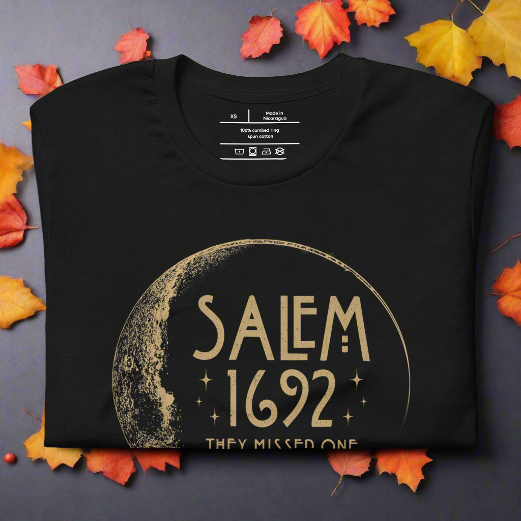Salem 1692 | Airlume Cotton T-Shirt - Syntax & Alchemy