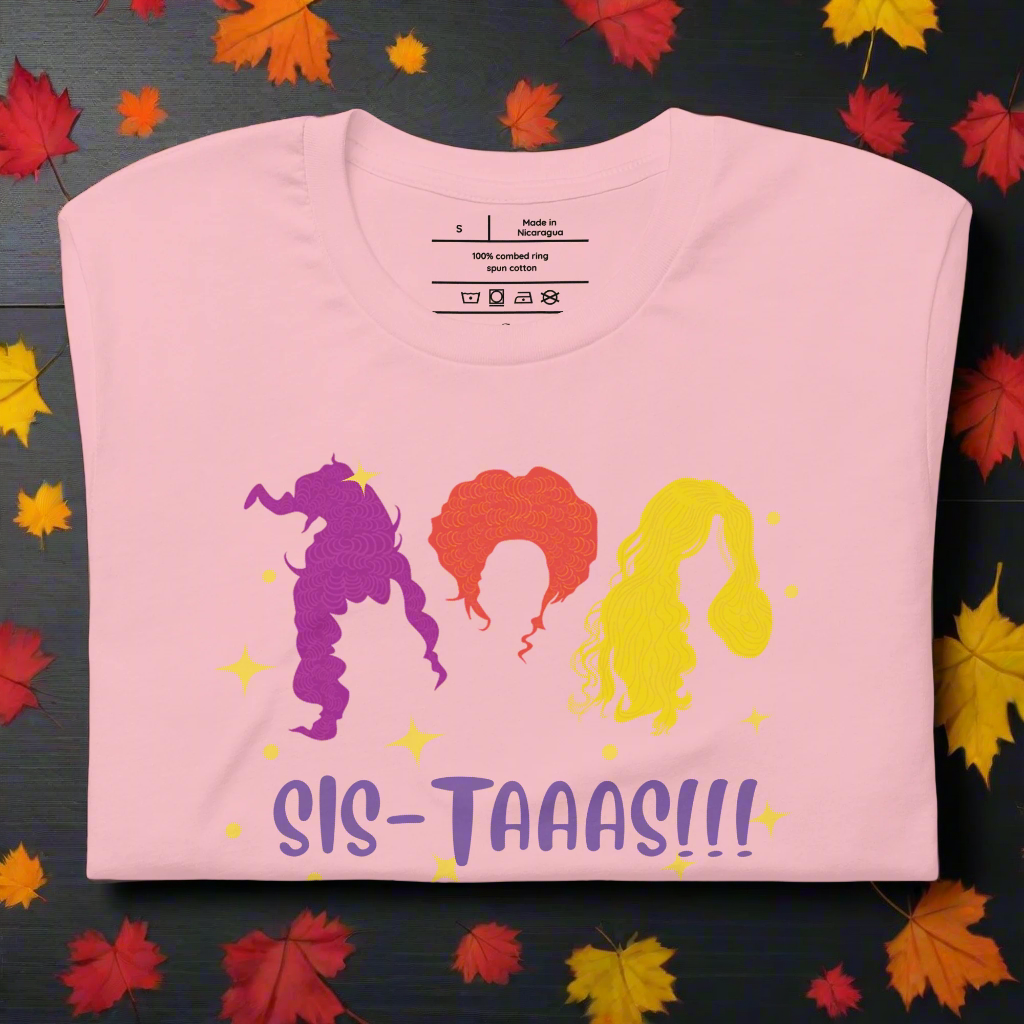 Sistahs! | Airlume Cotton T-Shirt - Syntax & Alchemy