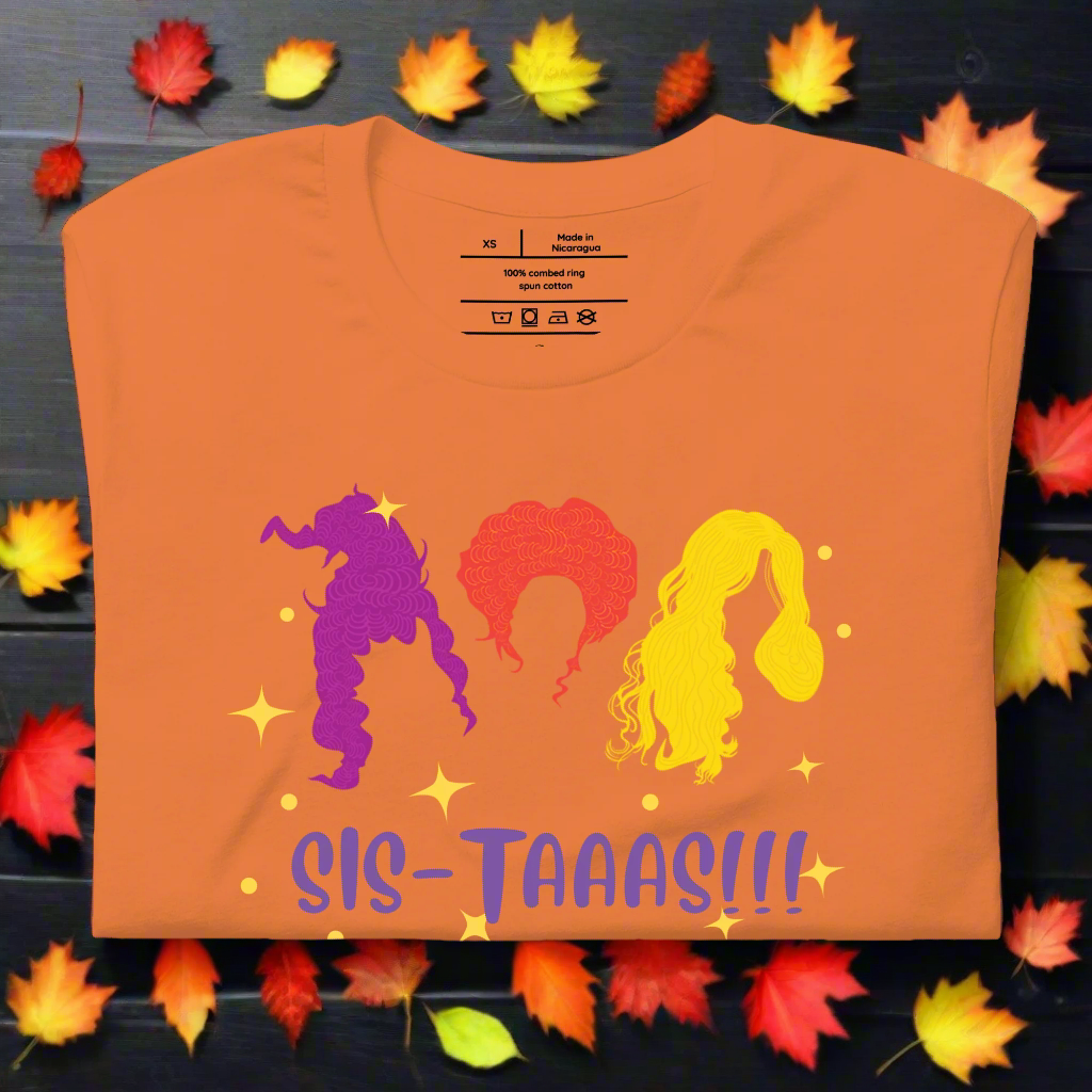 Sistahs! | Airlume Cotton T-Shirt - Syntax & Alchemy