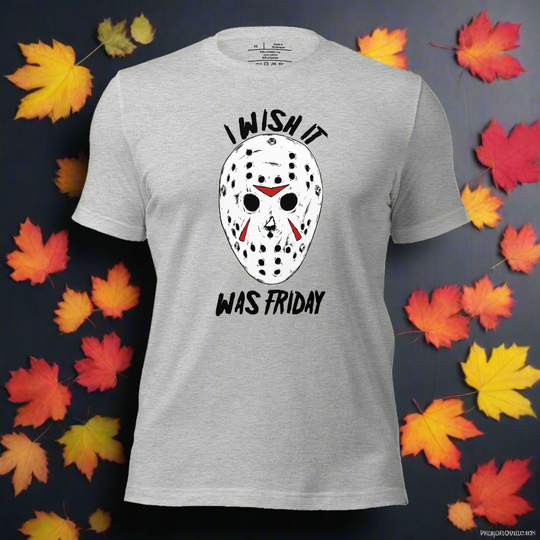 Wish It Was Friday 13th | Airlume Cotton T-Shirt - Syntax & Alchemy