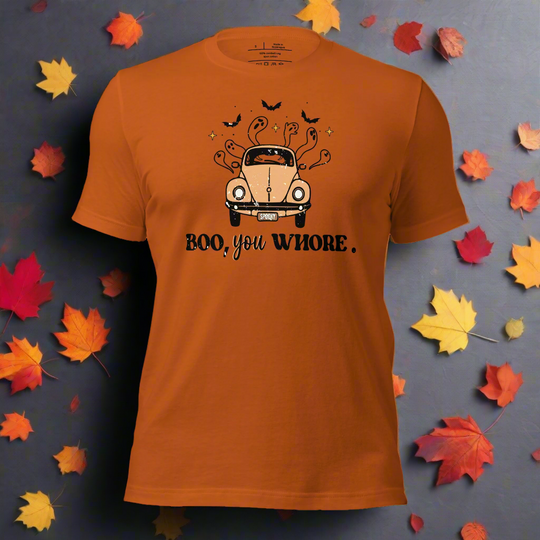 Boo! | Airlume Cotton T-Shirt - Syntax & Alchemy