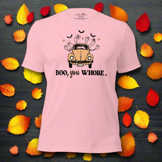 Boo! | Airlume Cotton T-Shirt - Syntax & Alchemy