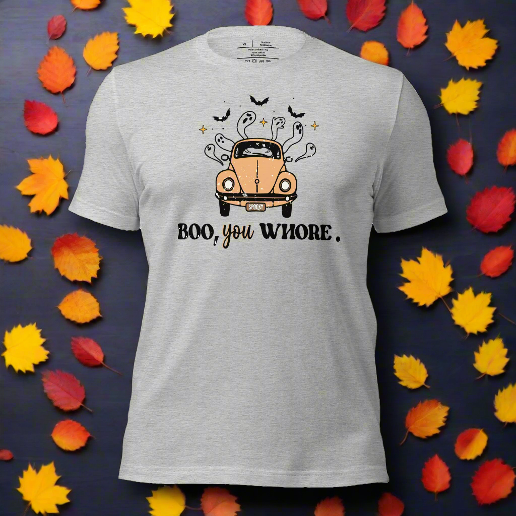 Boo! | Airlume Cotton T-Shirt - Syntax & Alchemy