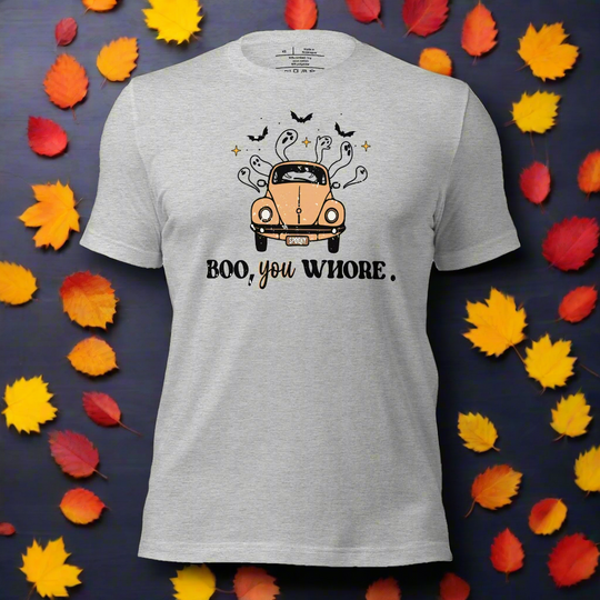 Boo! | Airlume Cotton T-Shirt - Syntax & Alchemy