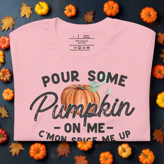 Pour Some Pumpkin | Airlume Cotton T-Shirt - Syntax & Alchemy