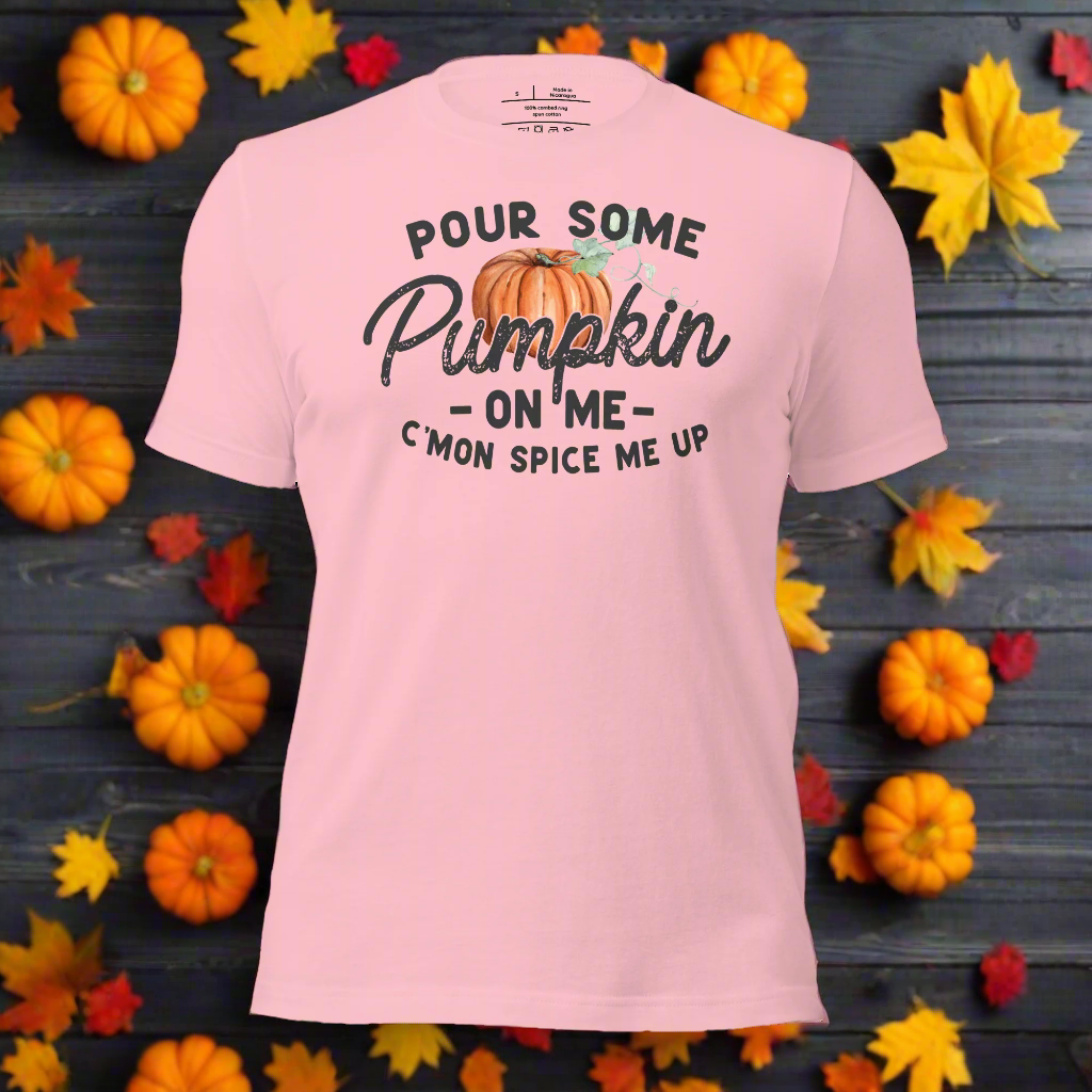 Pour Some Pumpkin | Airlume Cotton T-Shirt - Syntax & Alchemy