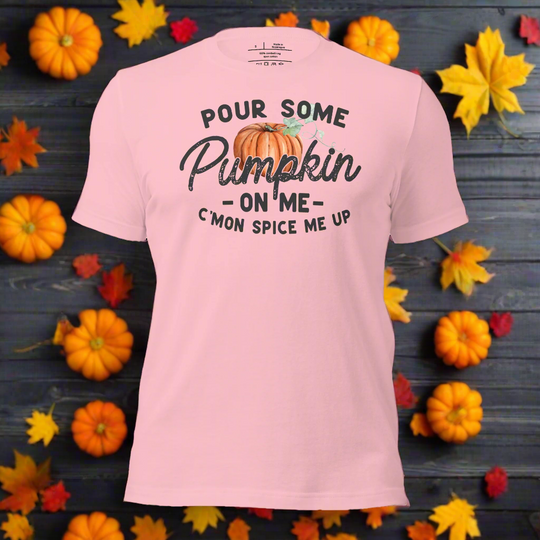 Pour Some Pumpkin | Airlume Cotton T-Shirt - Syntax & Alchemy