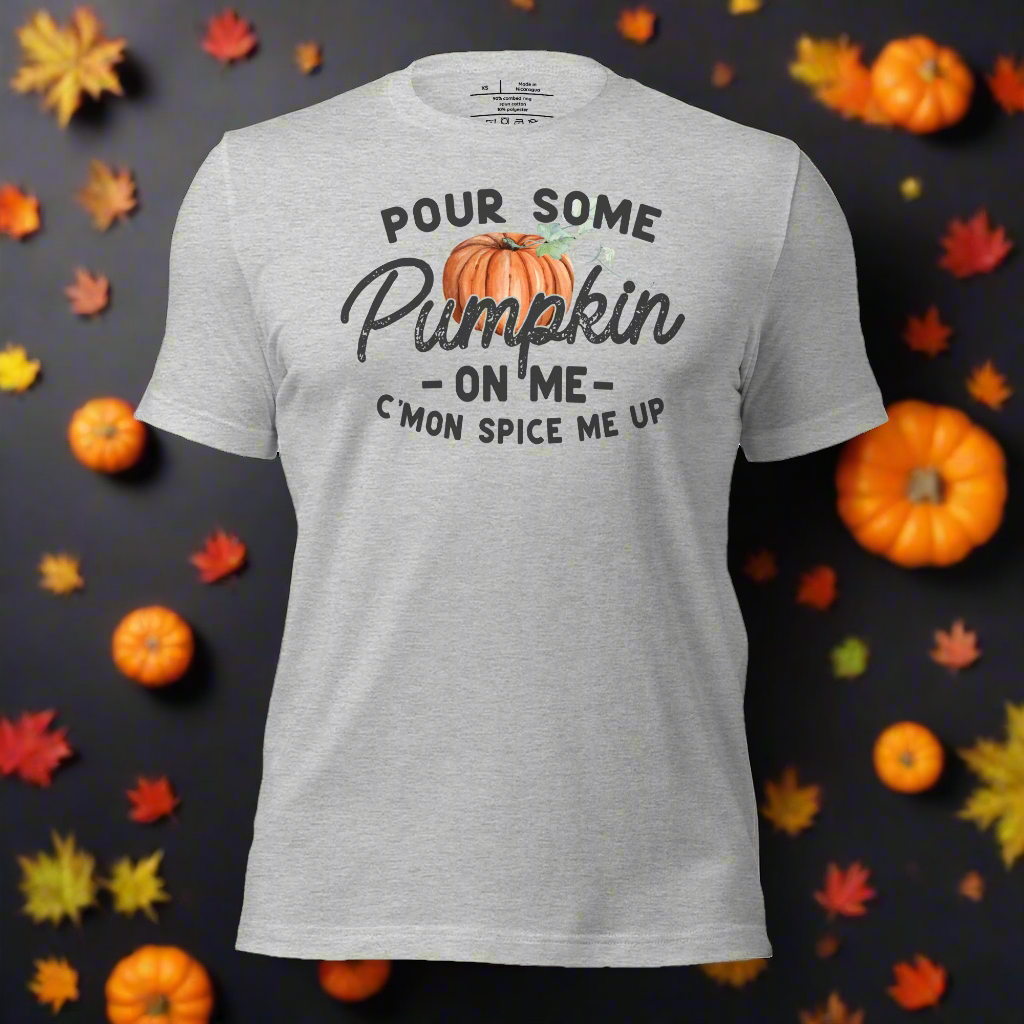 Pour Some Pumpkin | Airlume Cotton T-Shirt - Syntax & Alchemy