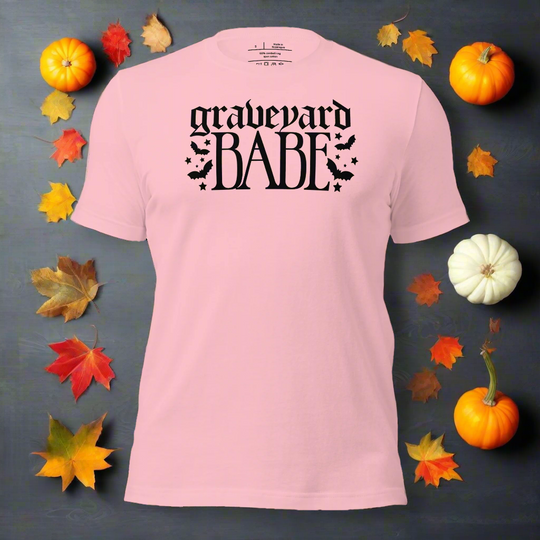 Graveyard Babe | Airlume Cotton T-Shirt - Syntax & Alchemy