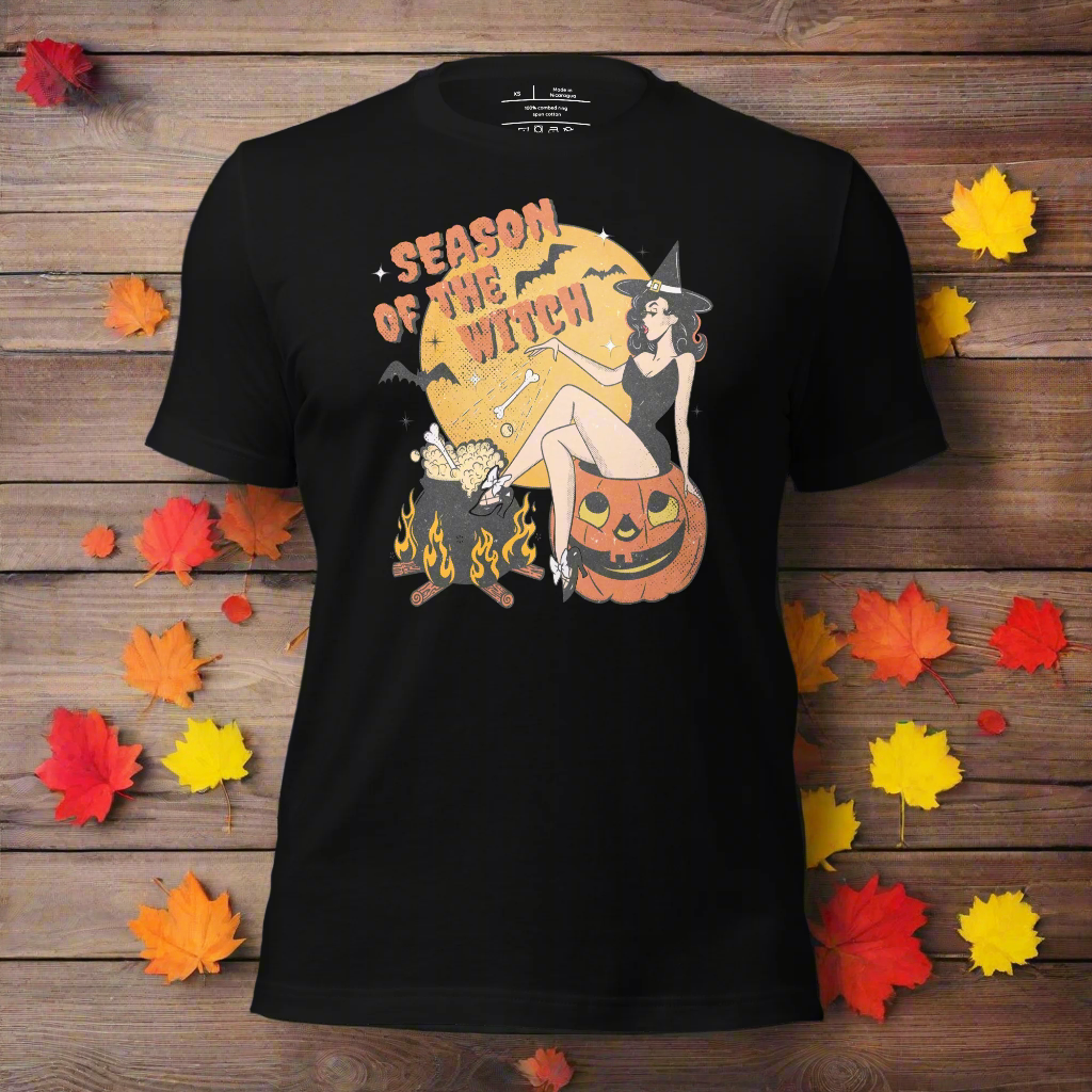 Season of the Witch | Airlume Cotton T-Shirt - Syntax & Alchemy