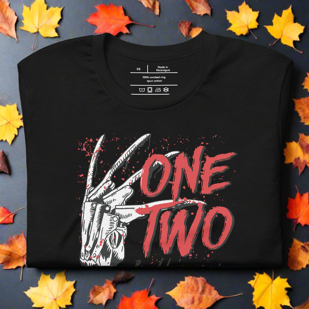 Nightmare On Elm Street | Airlume Cotton T-Shirt - Syntax & Alchemy
