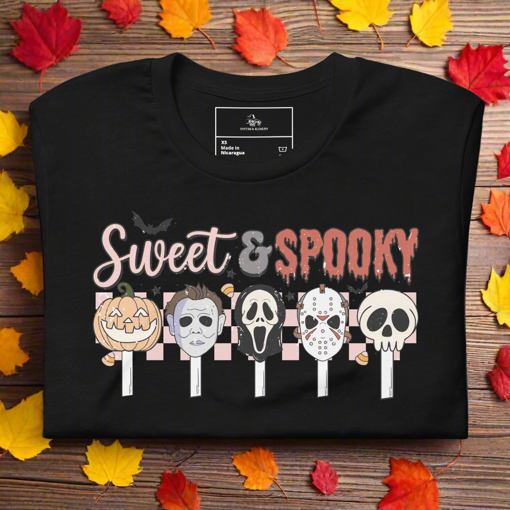 Sweet & Spooky | Airlume Cotton T-Shirt - Syntax & Alchemy