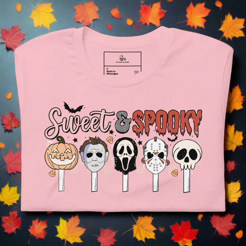 Sweet & Spooky | Airlume Cotton T-Shirt - Syntax & Alchemy