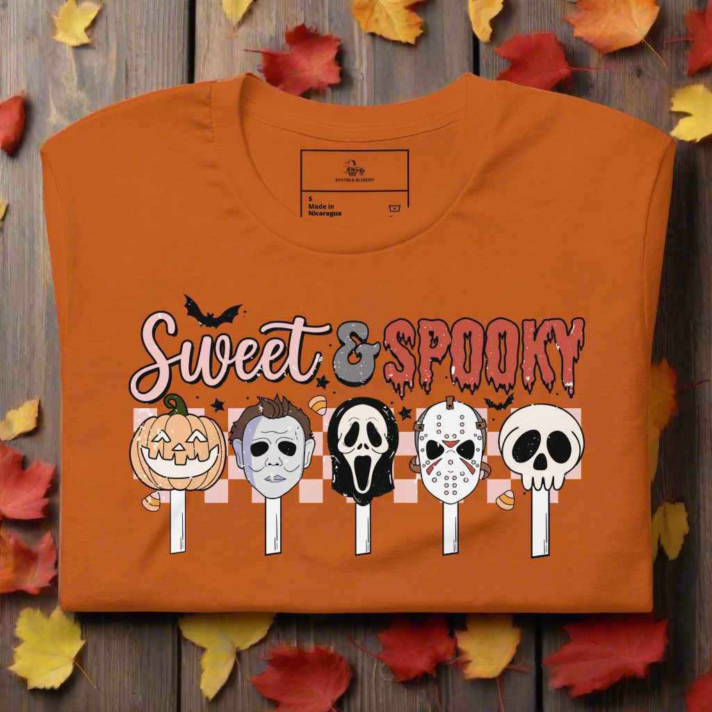 Sweet & Spooky | Airlume Cotton T-Shirt - Syntax & Alchemy