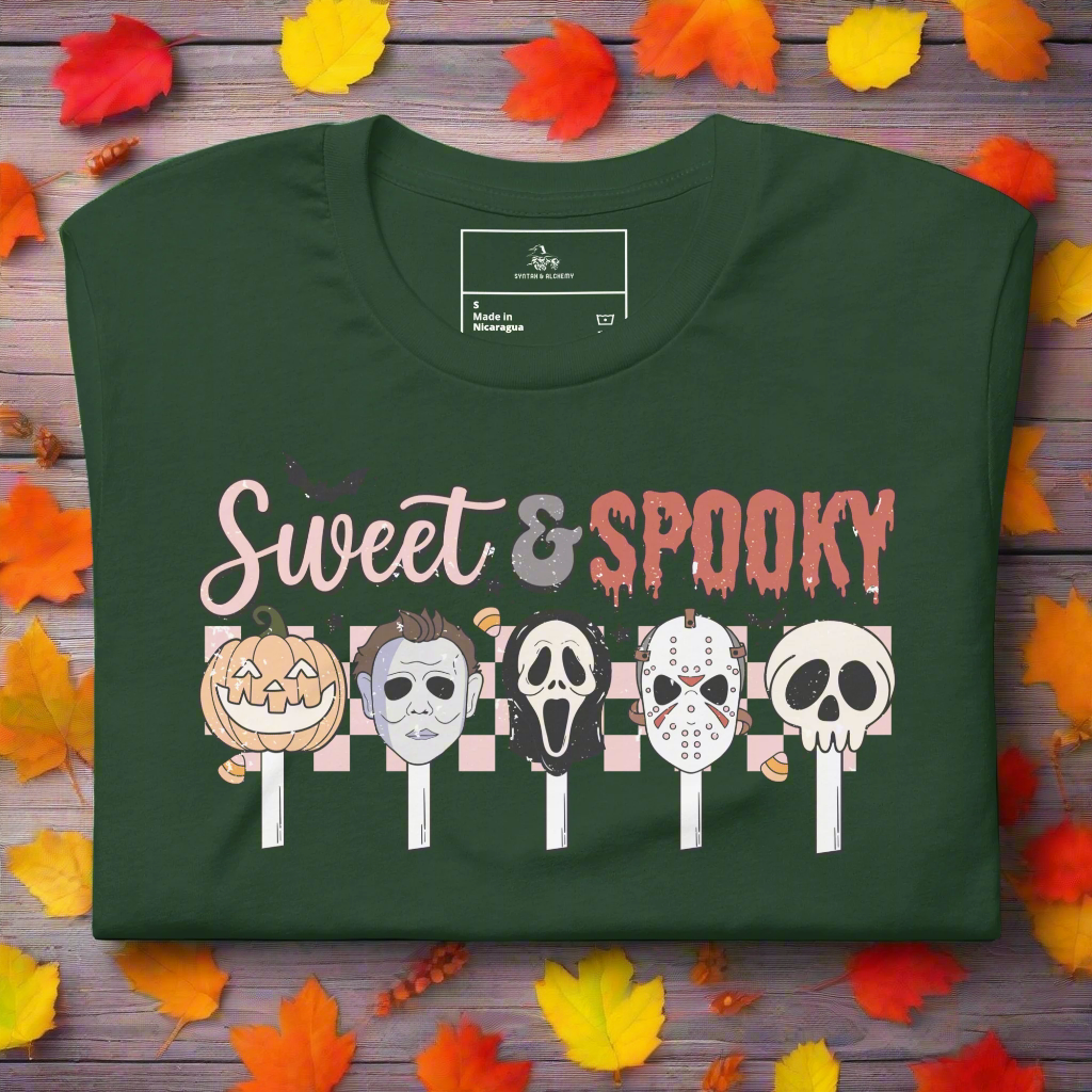 Sweet & Spooky | Airlume Cotton T-Shirt - Syntax & Alchemy