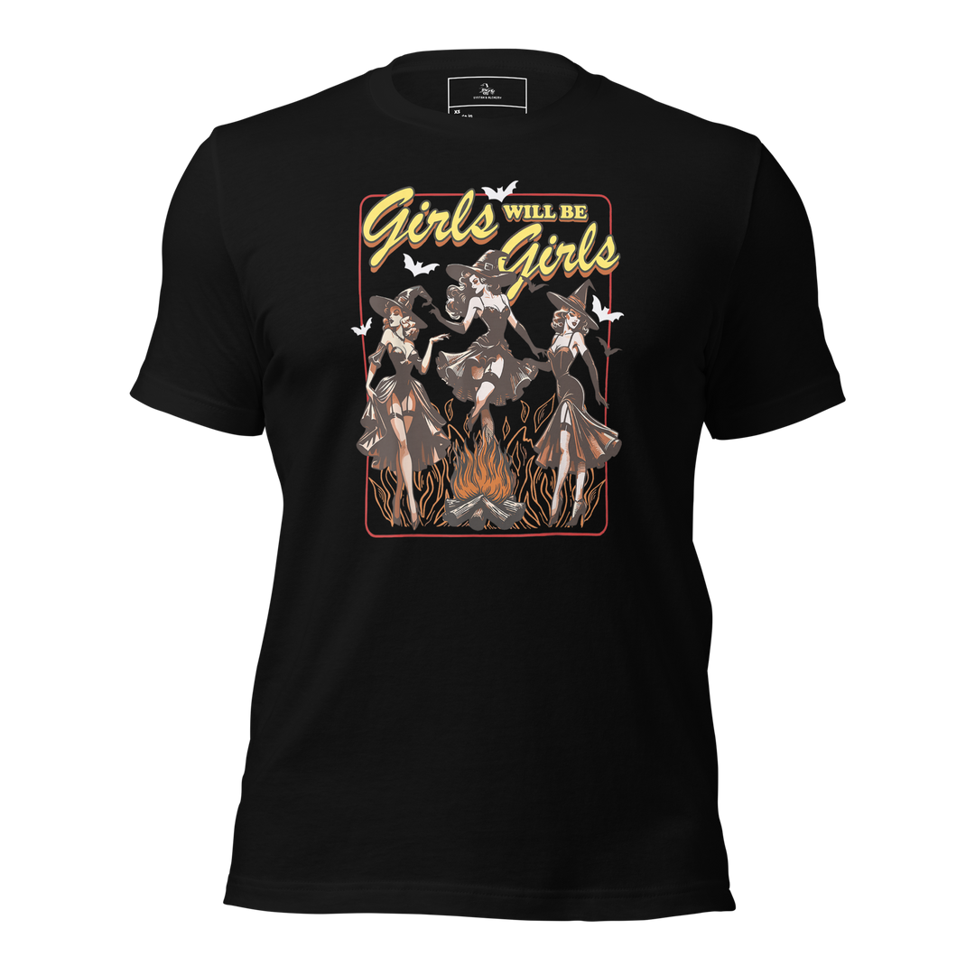 Girls Will Be Girls | Airlume Cotton T-Shirt Women's T-Shirt Syntax & Alchemy   