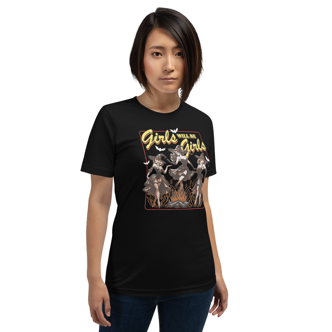 Girls Will Be Girls | Airlume Cotton T-Shirt Women's T-Shirt Syntax & Alchemy   