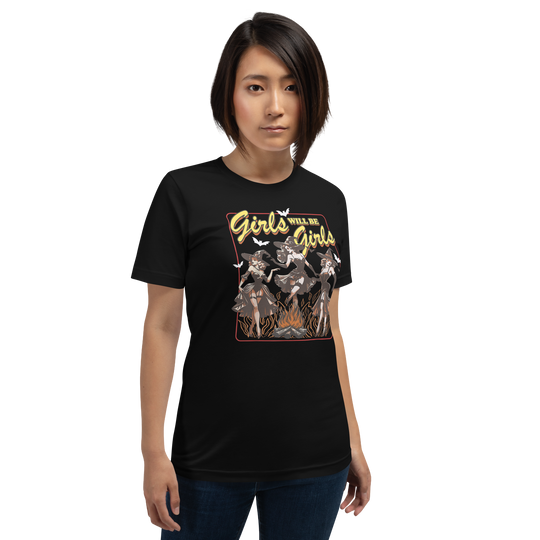 Girls Will Be Girls | Airlume Cotton T-Shirt Women's T-Shirt Syntax & Alchemy   