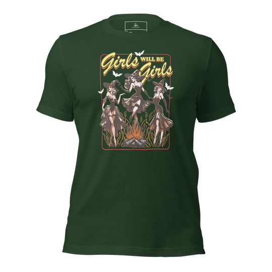 Girls Will Be Girls | Airlume Cotton T-Shirt Women's T-Shirt Syntax & Alchemy   