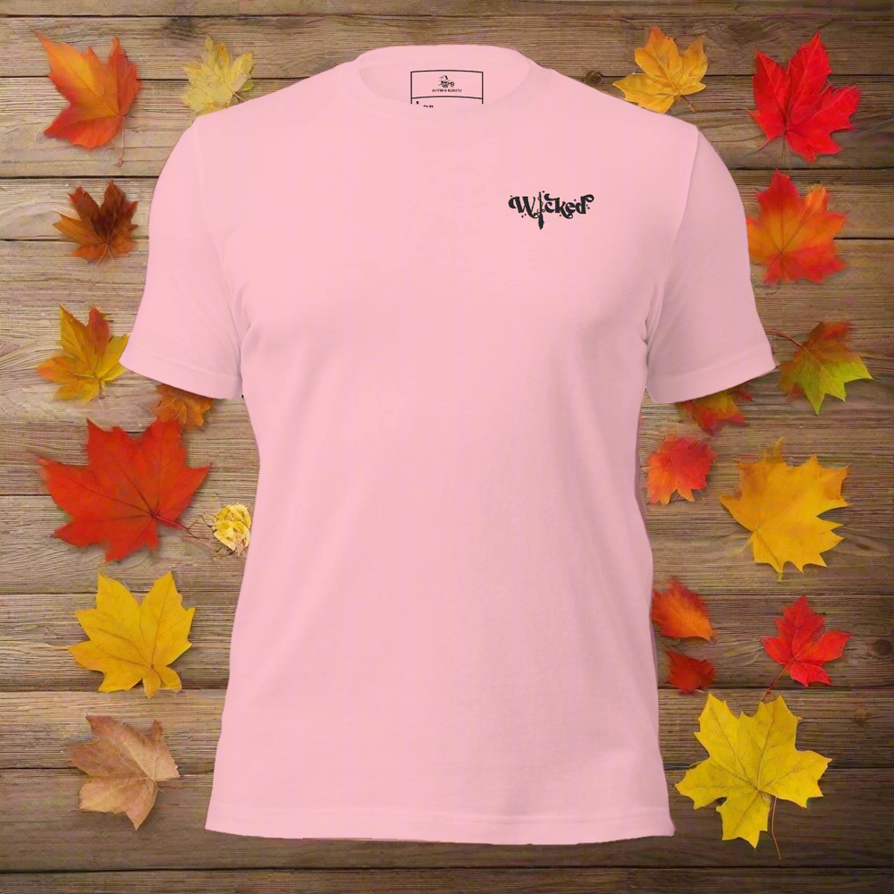 Wicked | Airlume Cotton T-Shirt | Embroidered - Syntax & Alchemy