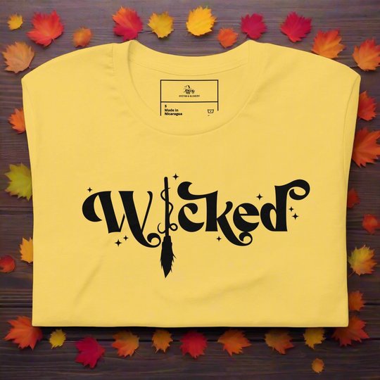 Wicked | Airlume Cotton T-Shirt - Syntax & Alchemy