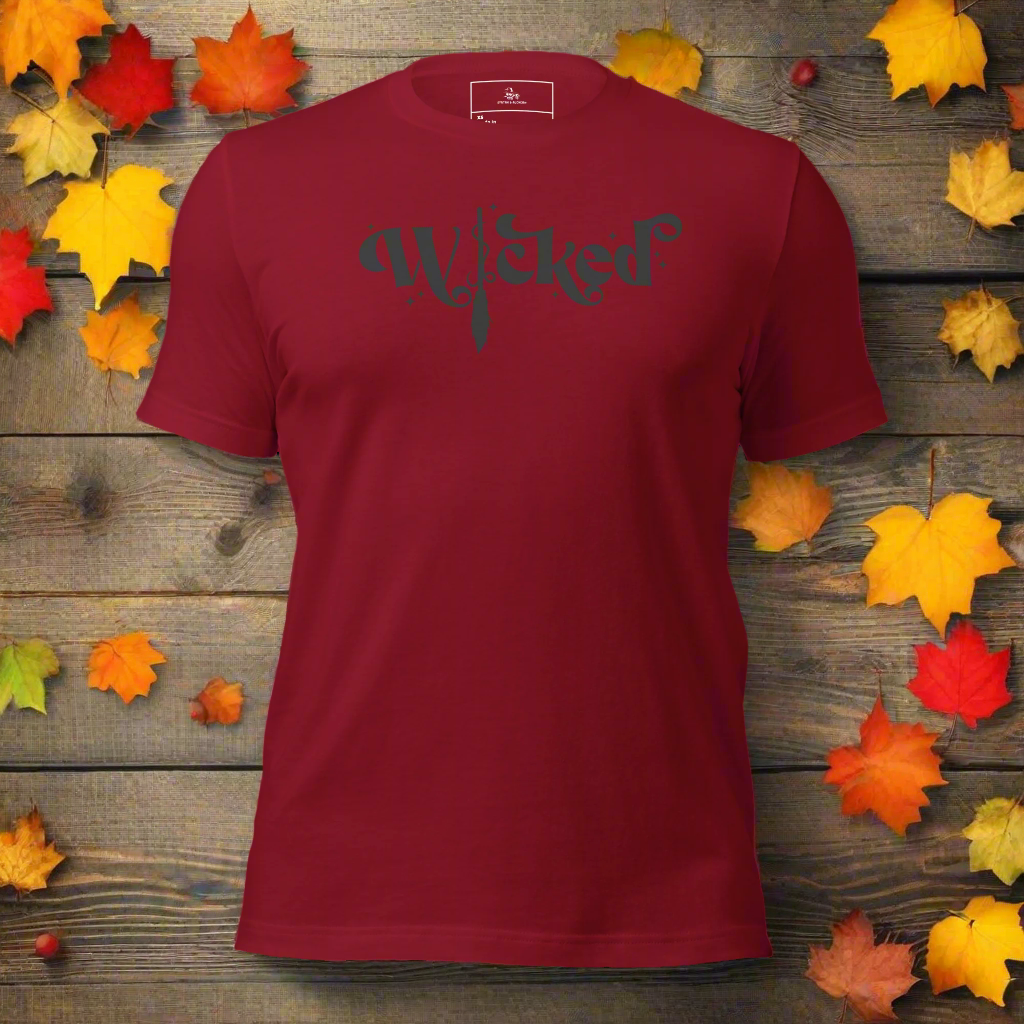 Wicked | Airlume Cotton T-Shirt - Syntax & Alchemy