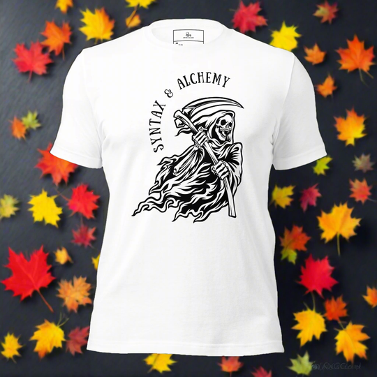 Grim Syntax | Airlume Cotton T-Shirt Women's T-Shirt Syntax & Alchemy   