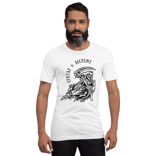 Grim Syntax | Airlume Cotton T-Shirt Women's T-Shirt Syntax & Alchemy   